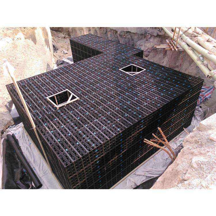 pp雨水收集、蓄水模塊工藝流程及工作原理